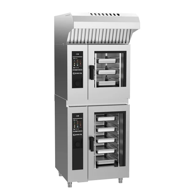 Giorik SEREST.11.0610.L.RO.H Steambox R Series Stacked Combi Oven 6 on 10 x 1/1 GN