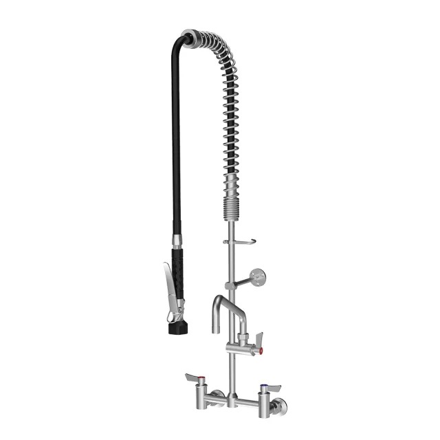 Plumbing SPPL.SRWF.15 Full-Size Wall-Mounted Spray Rinse with 150mm Pot Filler