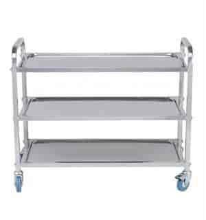 Stainless Steel 3 Tier Trolley - TRS0003