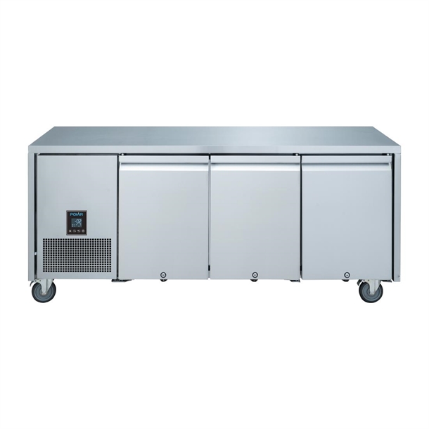 Polar UA007-A U-Series Premium Triple Door Counter Fridge 420Ltr