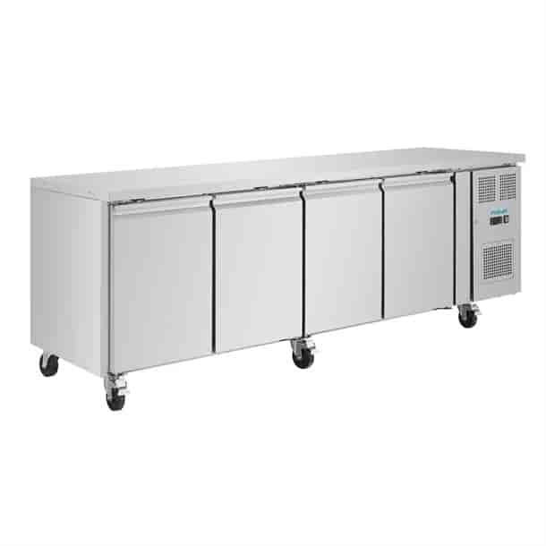 Polar UA049-A U-Series Four Door Counter Fridge 553Ltr