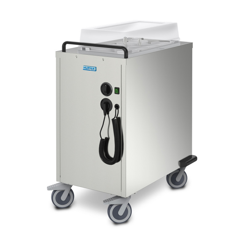 Hupfer USTH-57-28 Universal Mobile Crockery Dispenser Heated with cover