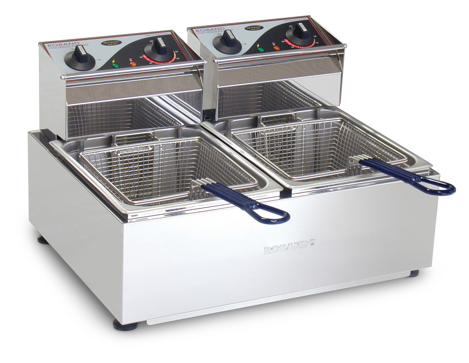 Roband Deep Fryers Twin & Benchtop Deep Fryers Industry Kitchens