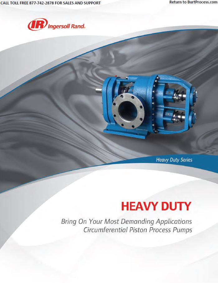 Ingersoll Rand Gear Tuthill HeavyDuty Series Brochure