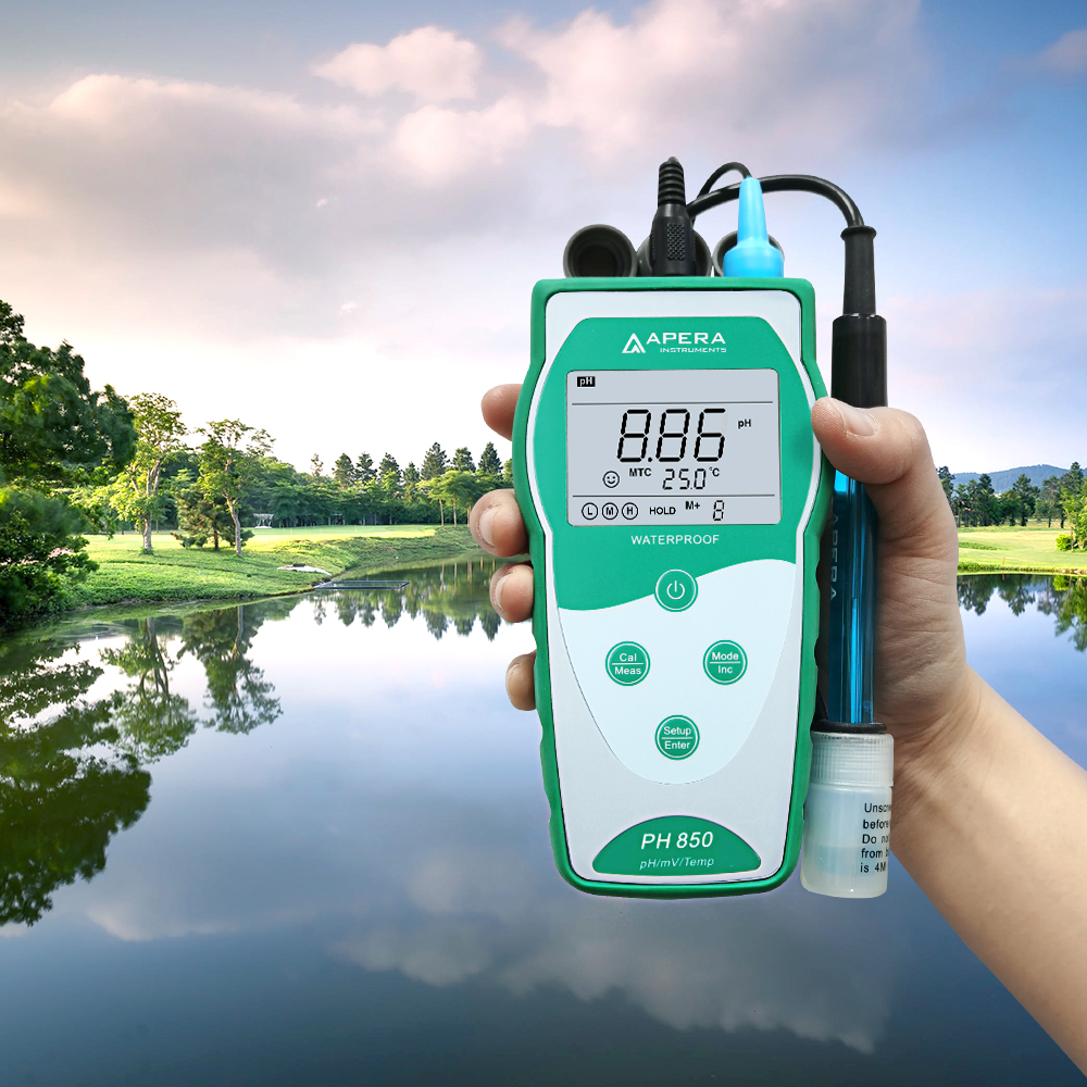 PH850-MT Portable Meat pH Meter Kit, Equipped with LanSen®763