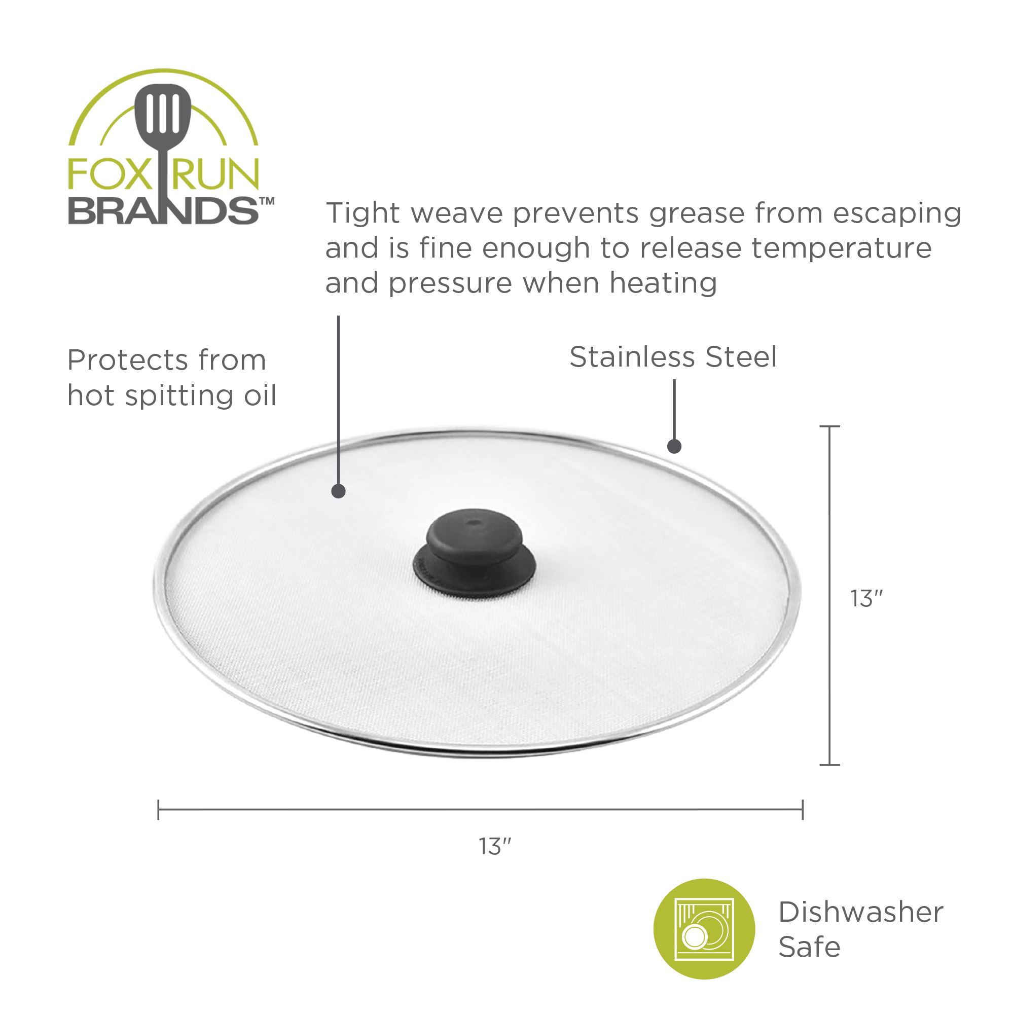 Fox Run Fondue Splatter Screen - Thumbnail 5