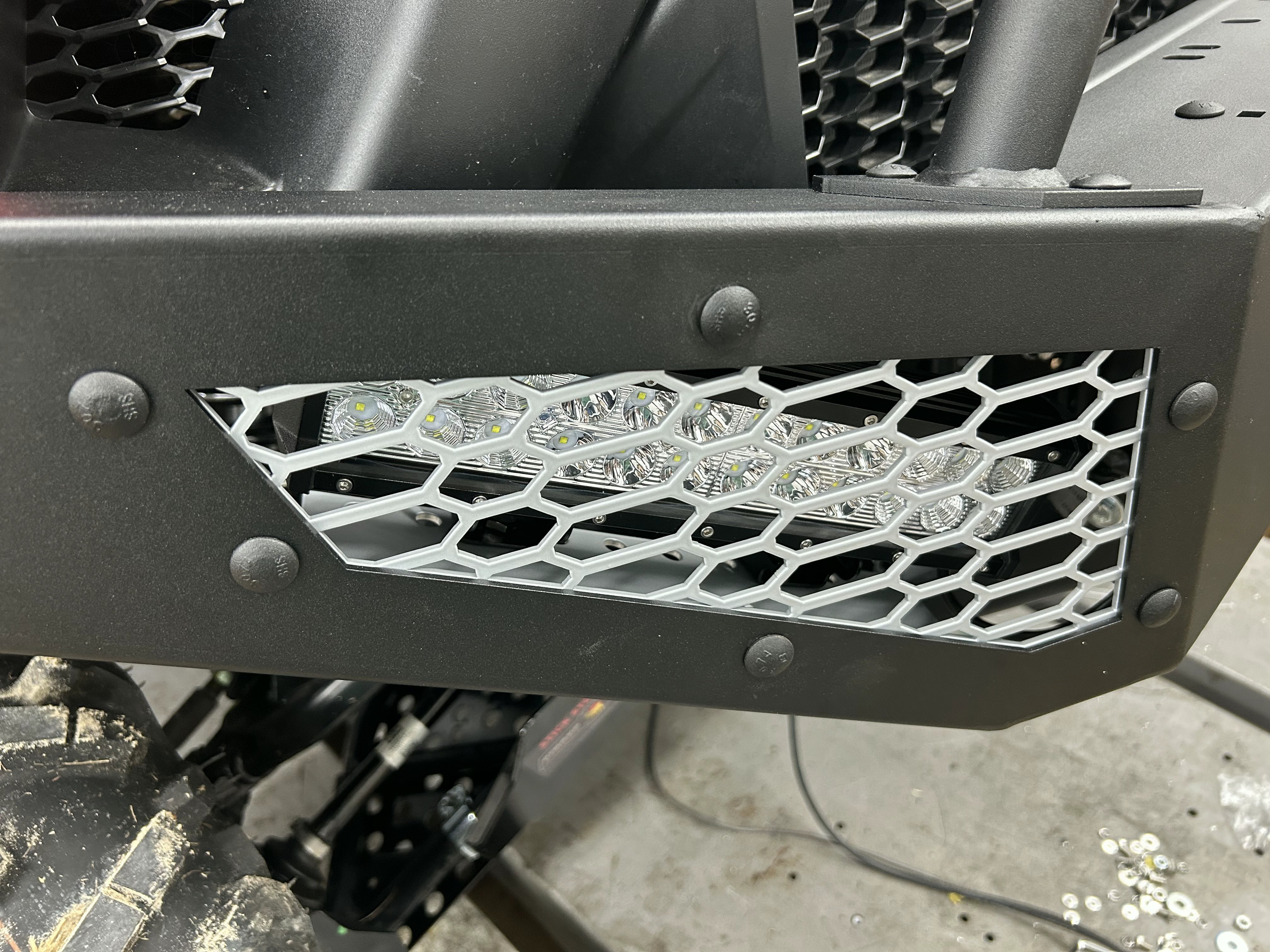 Screen Light Mount