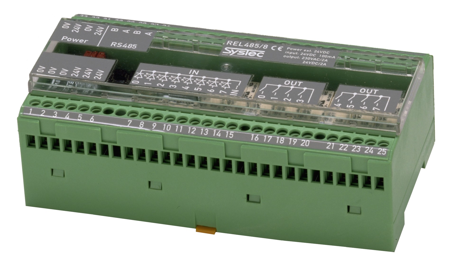 SysTec REL485 RS485 relay output module