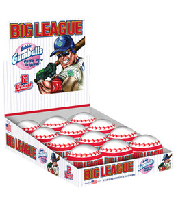 Big League Baseball Gum 0.63oz x 12 units