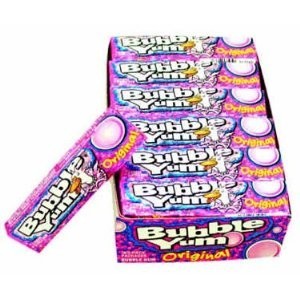 Hershey Bubble Yum Original candy x 18 units