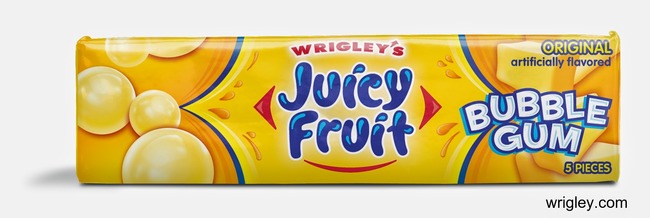 Juicy Fruit Bubblegum Original 18 units