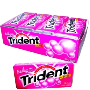 Trident Value Pack Bubblegum 12 units