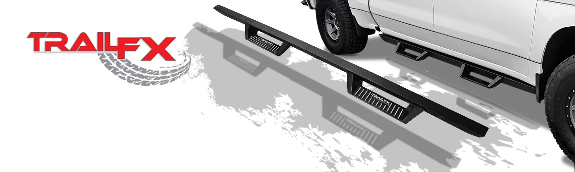 TrailFX Matte Black Drop Down Steps - Dodge RAM | AutoEQ.ca