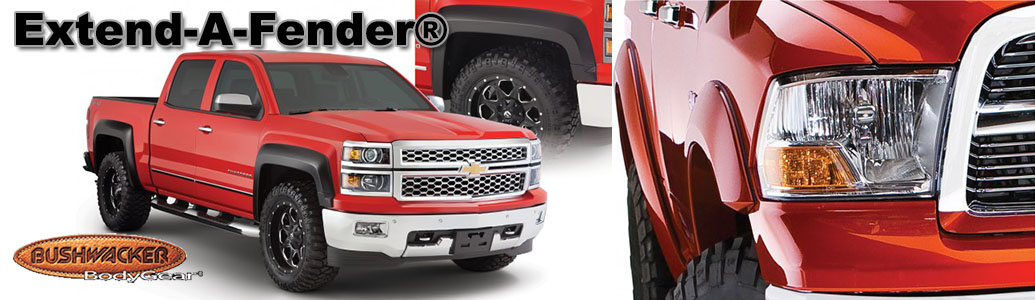 Bushwacker Extend-A-Fender Flares - AutoEQ.ca