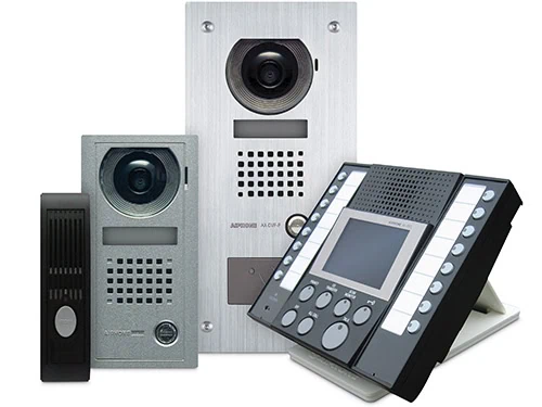 Aiphone AX Series master station with touchscreen display and high-resolution video