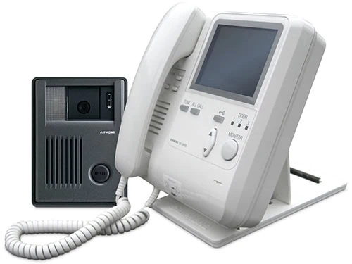 Aiphone KB Series video intercom system with indoor monitor and door station