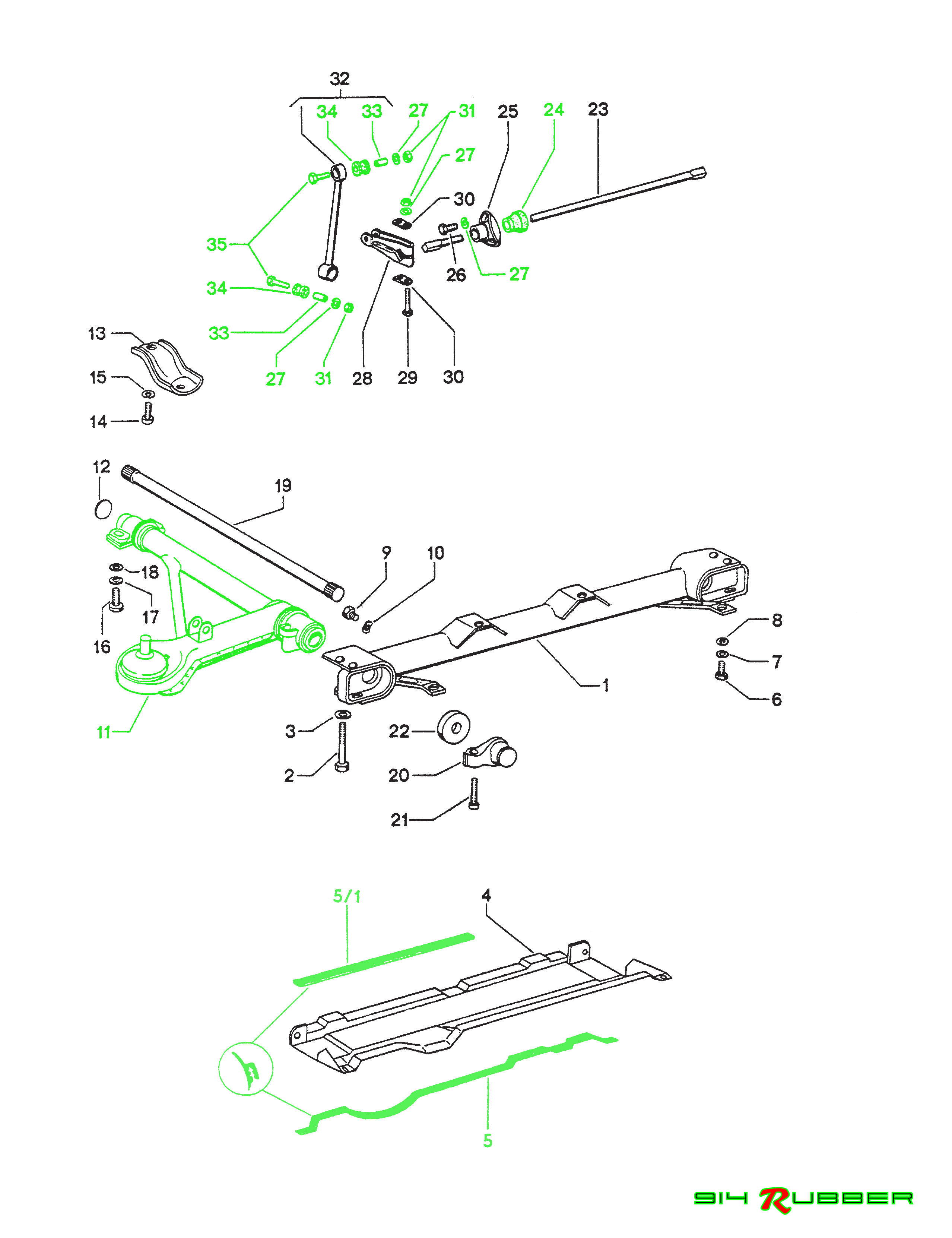 Front axle, Stabilizer
