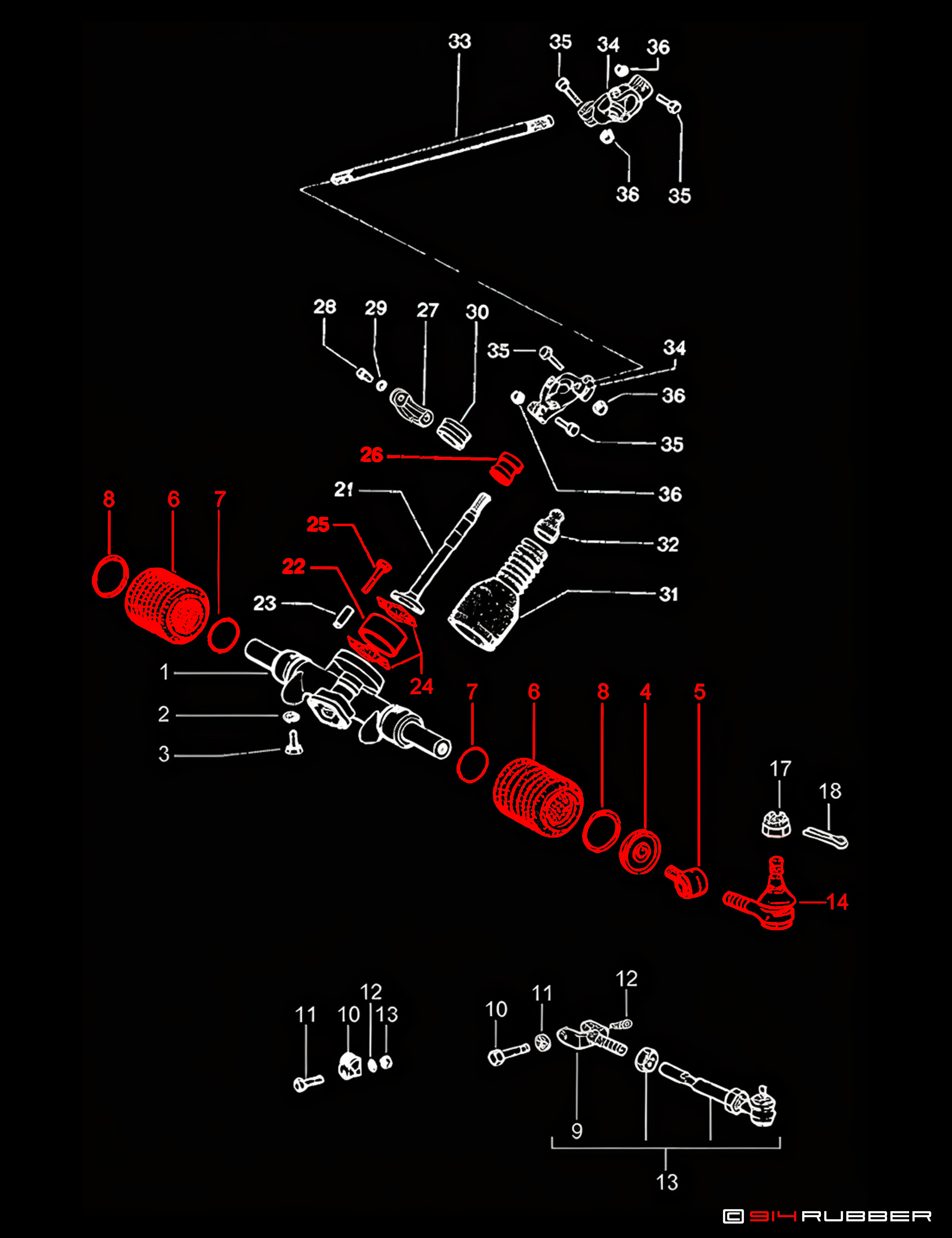 Steering Gear, Steering Linkage