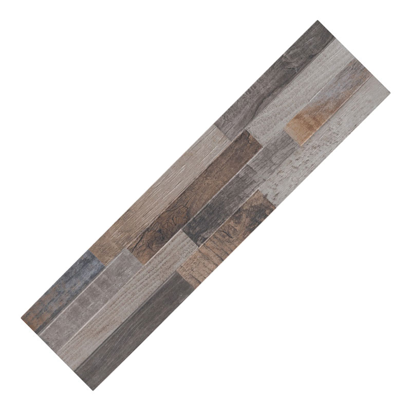 Keywood Multicolor Porcelain Stacked Stone - Dekora Ledger Panels