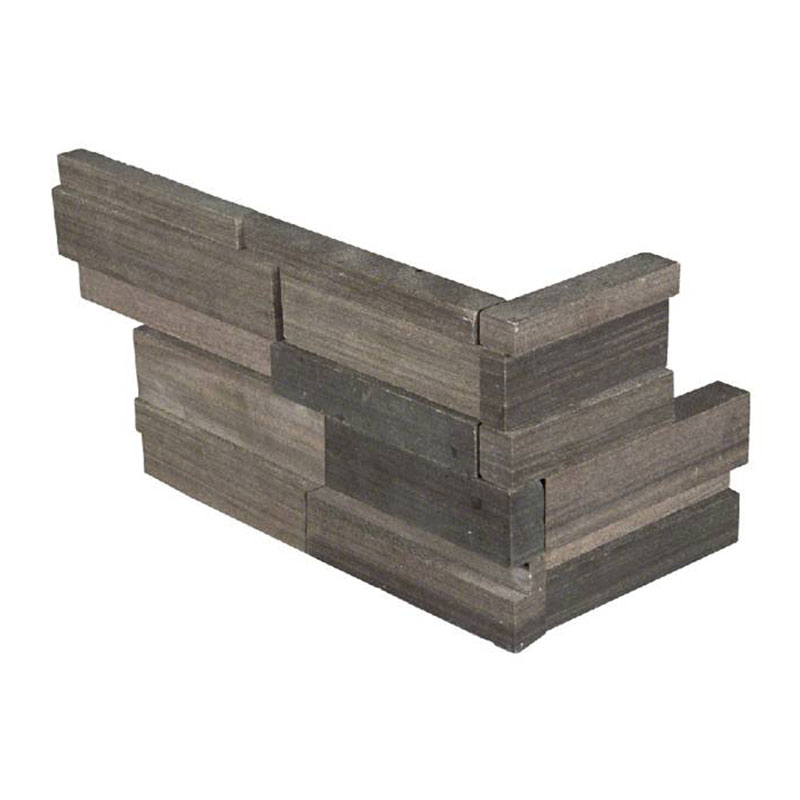 Rockmount Brown Wave Sandstone Stacked Stone Ledger Corners