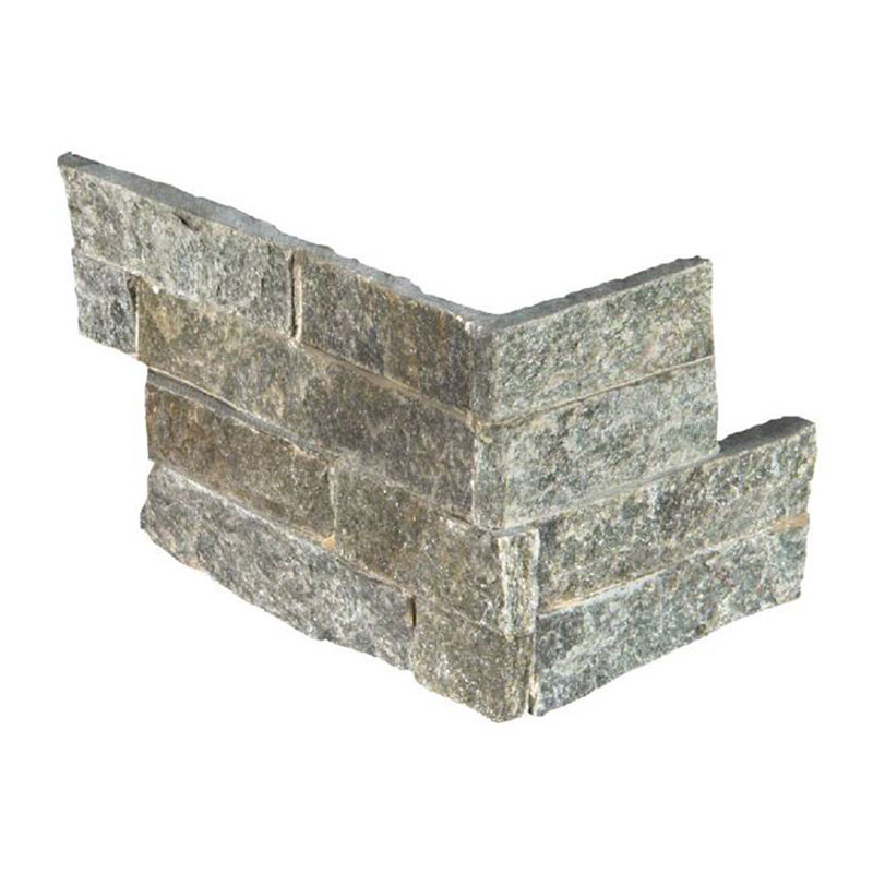 Rockmount Sage Green Quartzite Stacked Stone Ledger Panels
