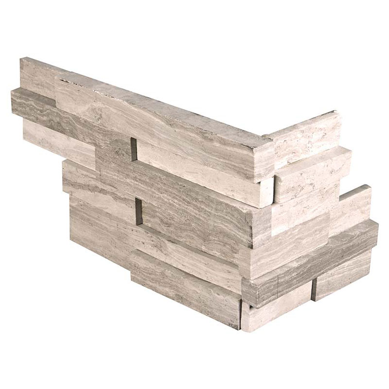 Rockmount White Oak 3D Marble Stacked Stone Ledger Corners