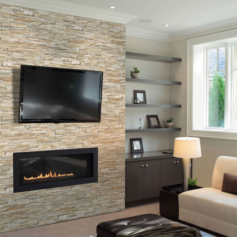 Rockmount M-Series Gold Quartzite Stacked Stone Ledger Panels