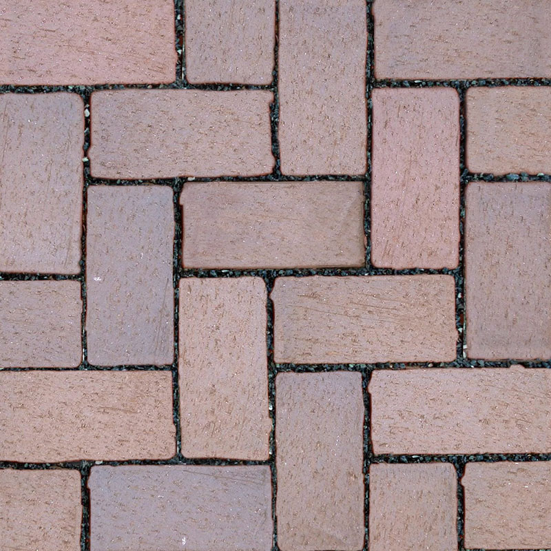 Pine Hall Brick StormPave Permeable Clay Pavers - Cocoa