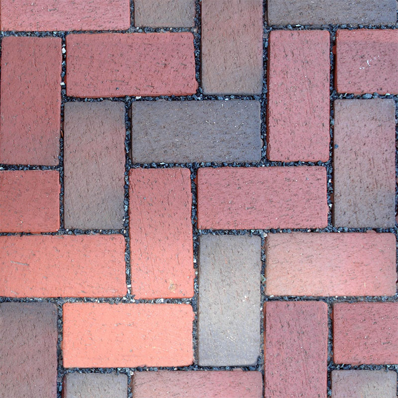 Pine Hall Brick StormPave Permeable Clay Pavers - FullRange