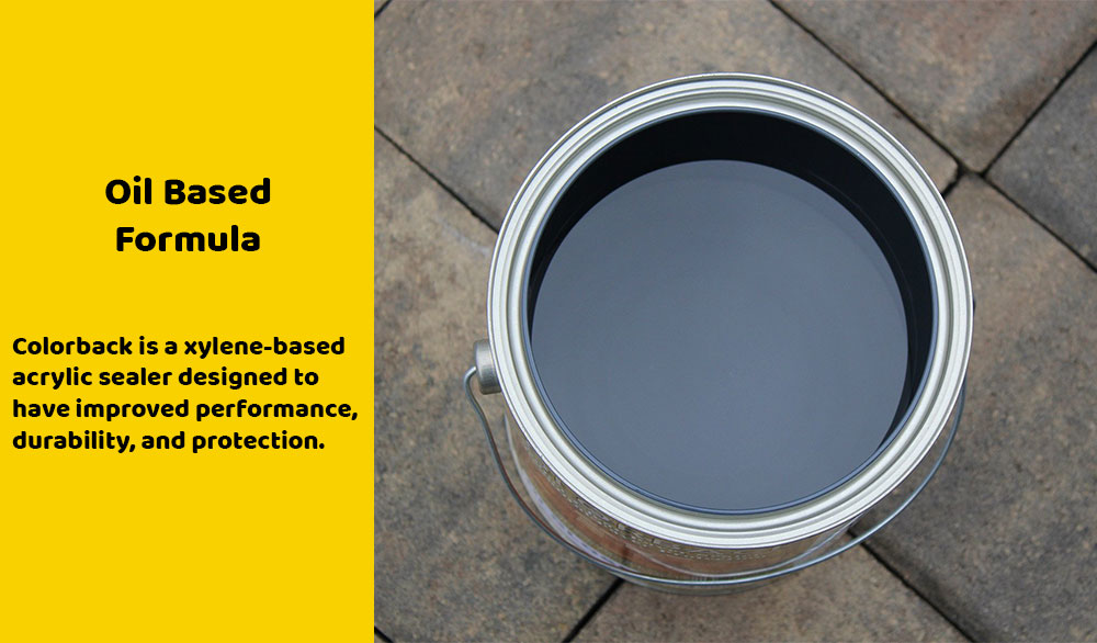 ColorBack High-Gloss Oil Based Paver Sealer - Acrylux