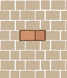 BOCA - RUNNINGBOND PATTERN