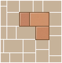 OLD MIAMI - 90 HERRINGBONE PATTERN