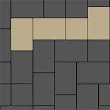 ULTRA COMBO - PATTERN 10 - HERRINGBONE 90 PATTERN