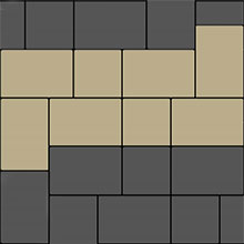 ULTRA COMBO - PATTERN 4 - HERRINGBONE 90 PATTERN