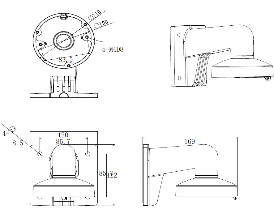 DS-1272ZJ-110-TRS_Dimensions