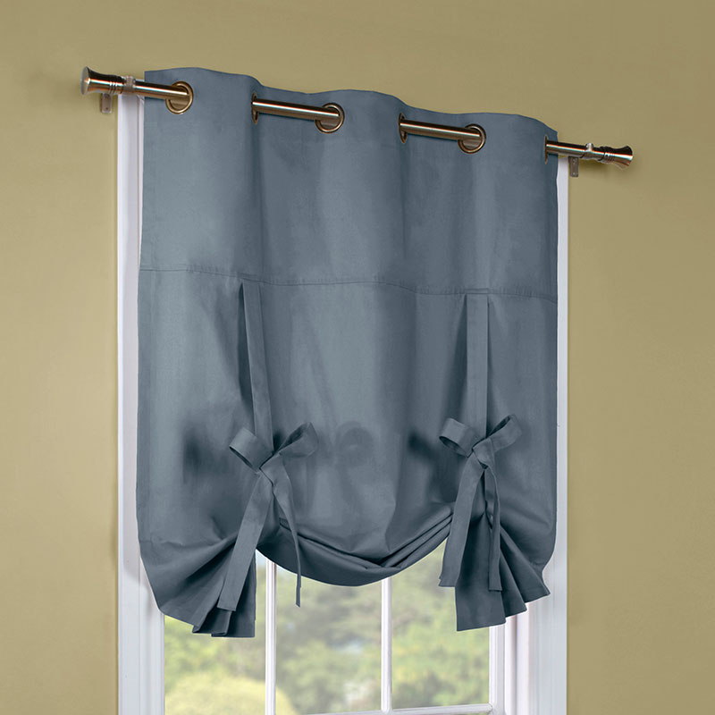 Tie Up Valances & Balloon Curtains Pretty Windows