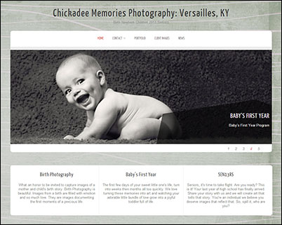 Chickadee Memories blog