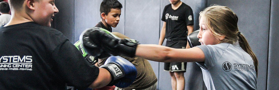 Kids-MMA children and youths learning MMA at Systems Training Center