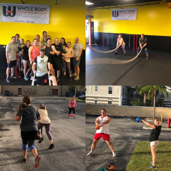 the whole body team whole body members working out at the gym