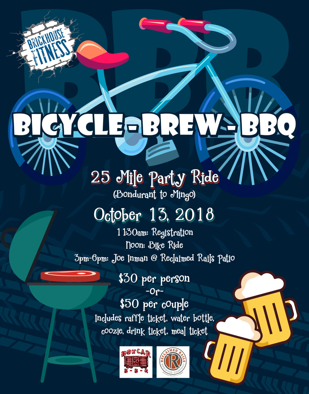 BicycleBrewBBQ BrickHouse Fitness