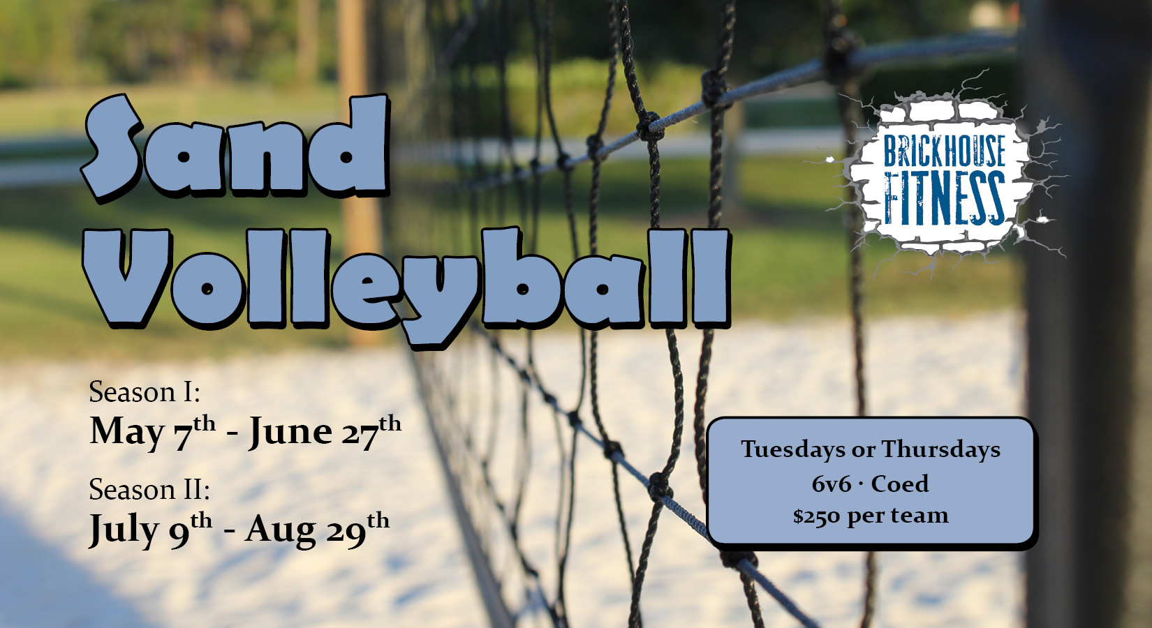 SandVolleyballLeagueFBBanner2019 BrickHouse Fitness