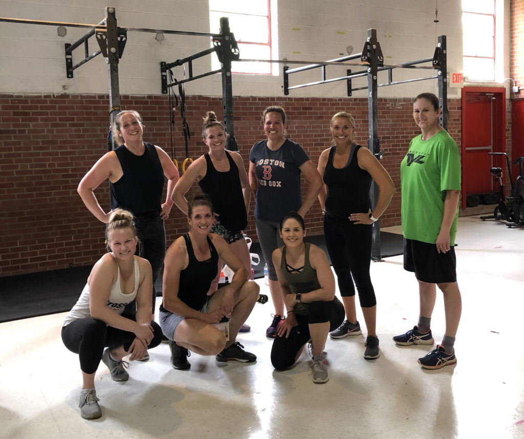 Fitness group working out at CrossFit TYL