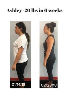 Ashley -20 Its in 6 weeks