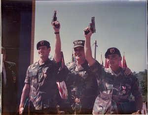 SSG Sheehan and SSG Beiswanger - 1991 Best Ranger Contest Winners