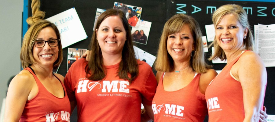 group of women smiling