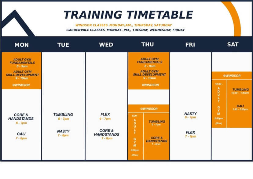 Class Schedule