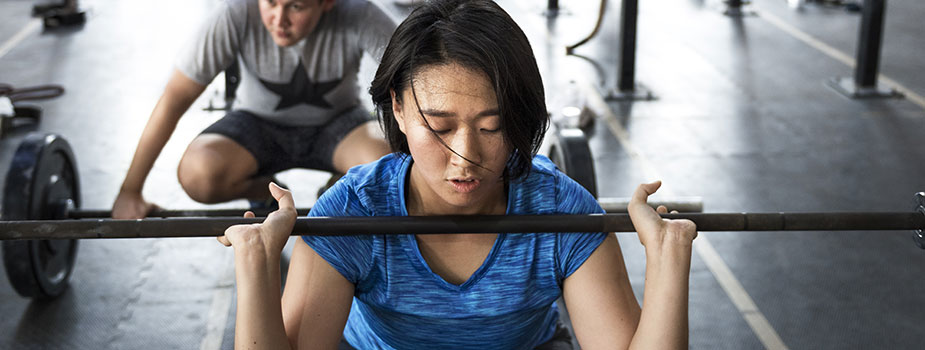 Barbell-Oly-Lifting-6-1 Woman lifting barbell