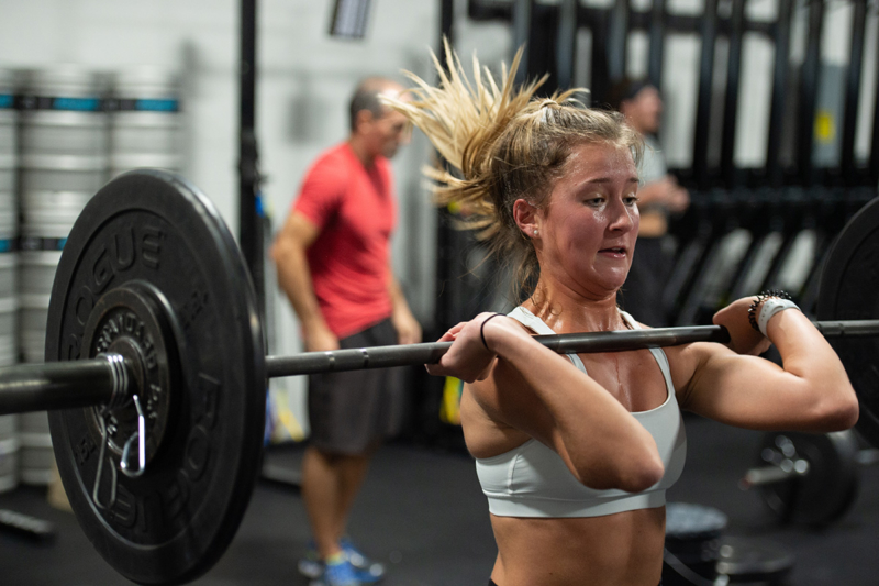 Crossfit Rhapsody Female Clean Lift Workout