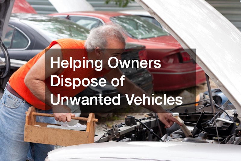 Helping Owners Dispose of Unwanted Vehicles