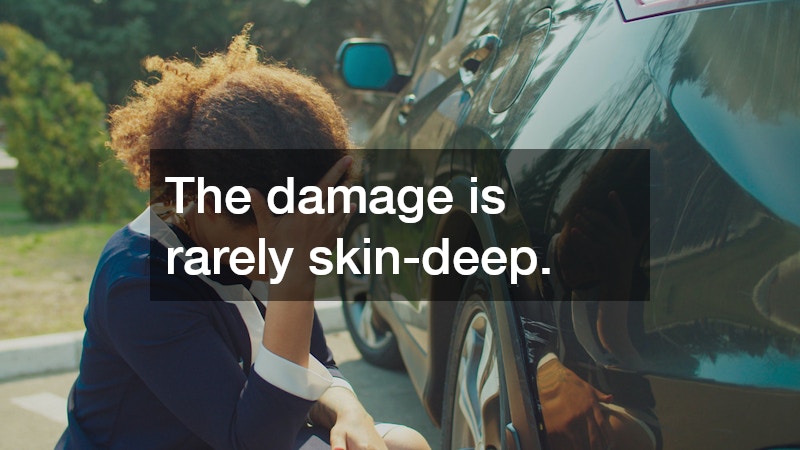 The damage is rarely skin-deep.